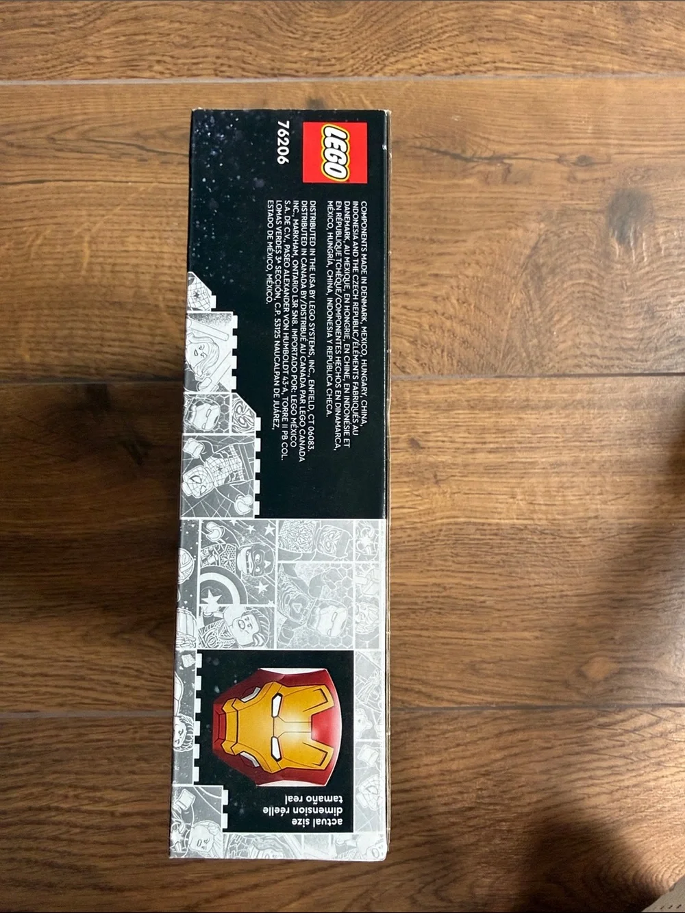 LEGO 76206 Iron Man Buildable Figure - Red, Gold & Blue Accents New